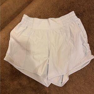 Lululemon Athletica Light Blue Athletic Shorts